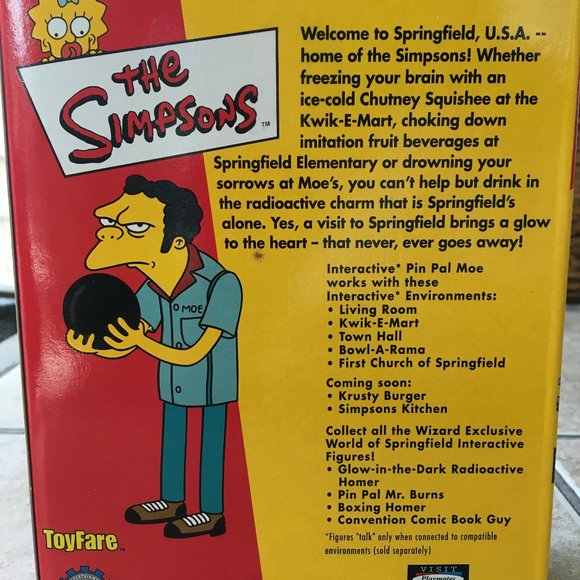 - Simpsons Pin Pal Moe ToyFare Exclusive - Picture 2 of 3